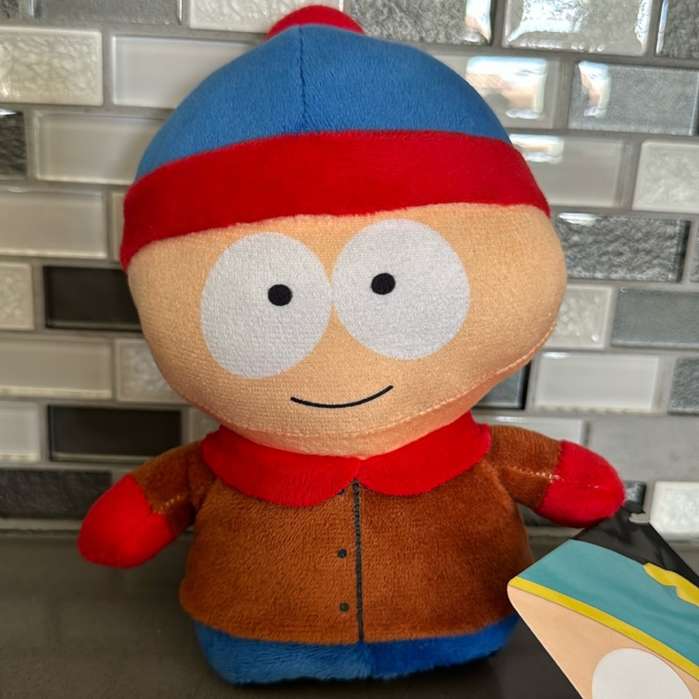 South Park STAN MARSH Plush Doll Figure / Comedy Central RARE / 8” / BRAND NEW
